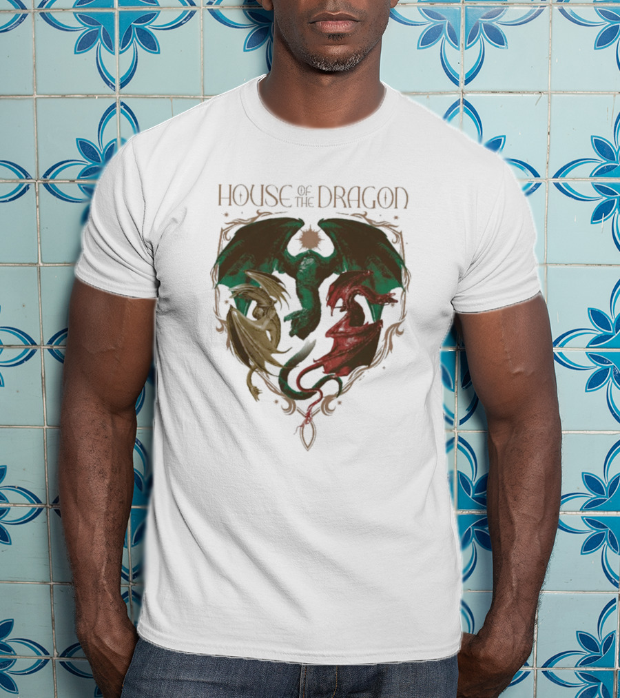 House Of The Dragon Syrax Caraxes Vhagar T-Shirt