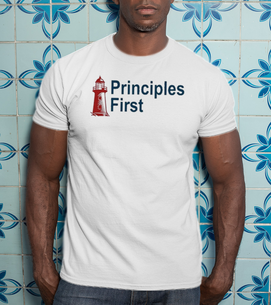Michael Beck Principles First Lighthouse T-Shirt