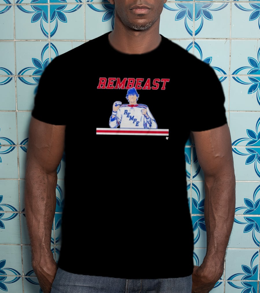Matt Rempe Rembeast Hockey Player T-Shirt