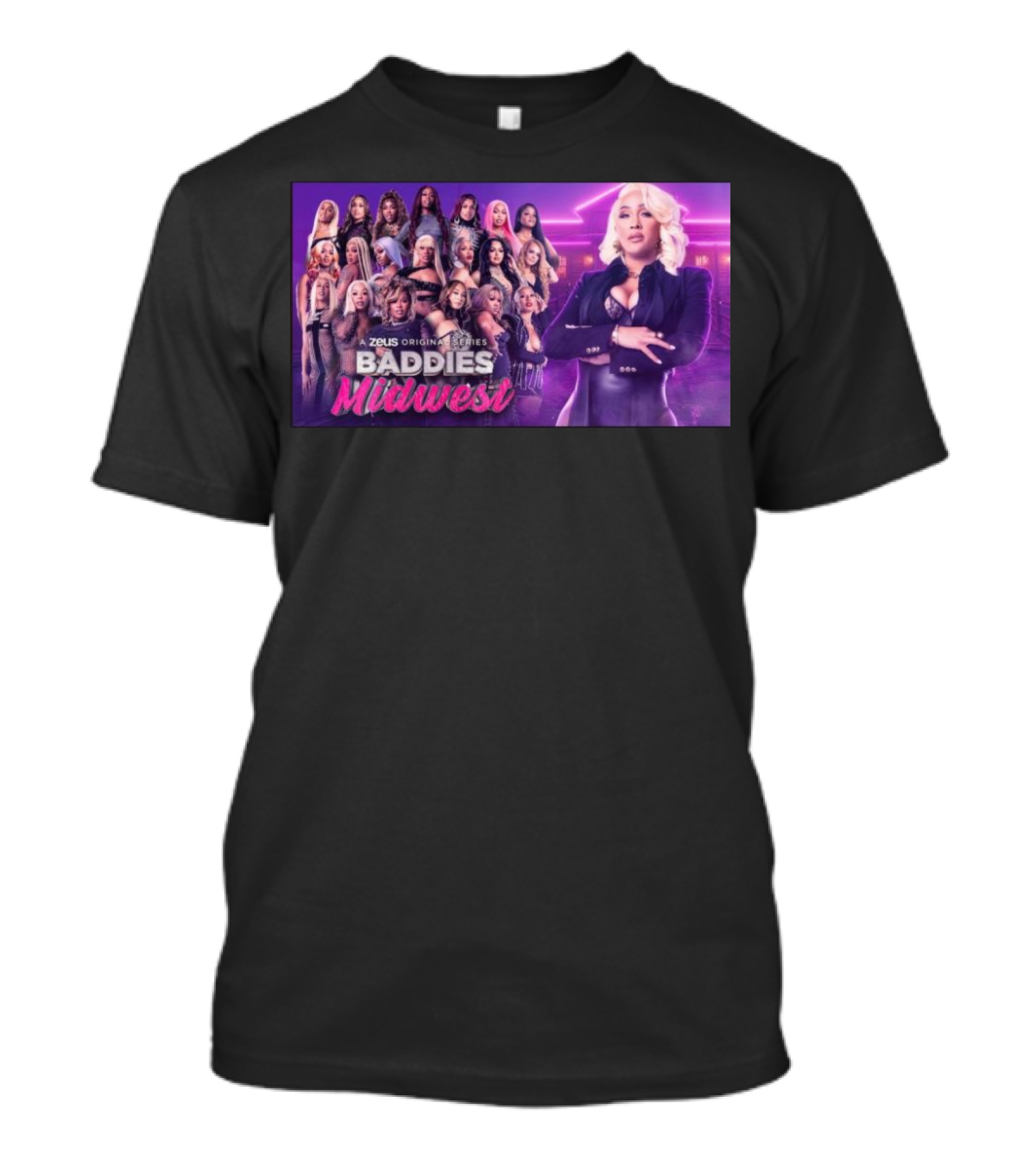 Baddies Midwest A Zeus Original Series T-Shirt