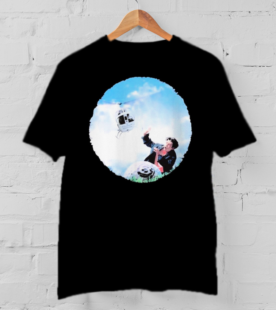 All But 6 Records Helicopter Happy Hunting T-Shirt