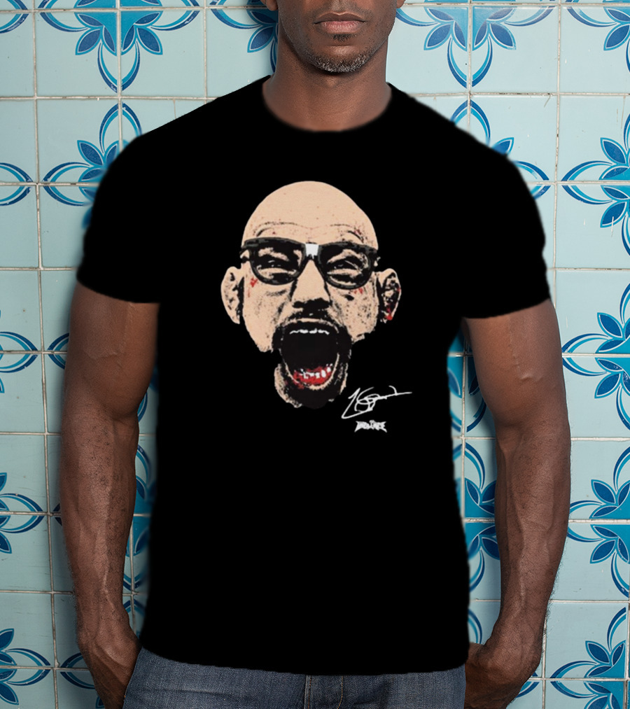 Full Violence Jean Silva Big Face Signature Bold Scream T-Shirt