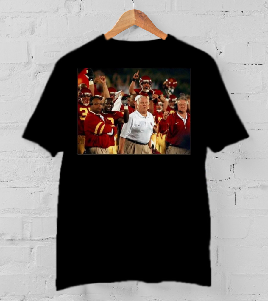 Rip Coach John Robinson Fight On Forever USC Trojans Football Team Victory Celebrations T-Shirt