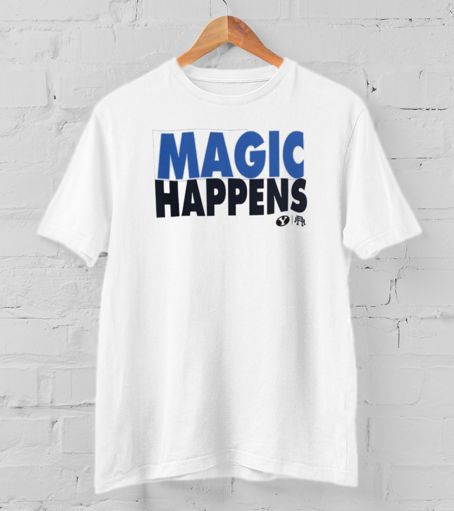 MAGIC HAPPENS BYU Cougars T-Shirt