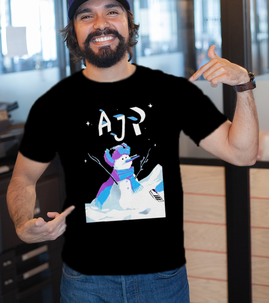 AJR Brothers Snowman Winter T-Shirt