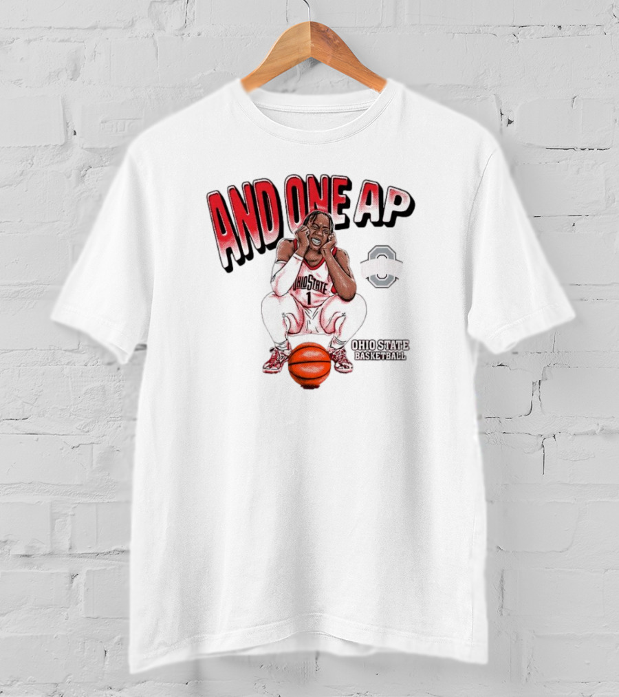 And One AP Ohio State Basketball T-Shirt