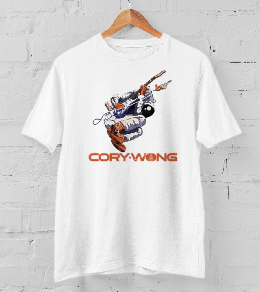 Cory Wong Astronaut Playing Guitar In Space Tour T-Shirt
