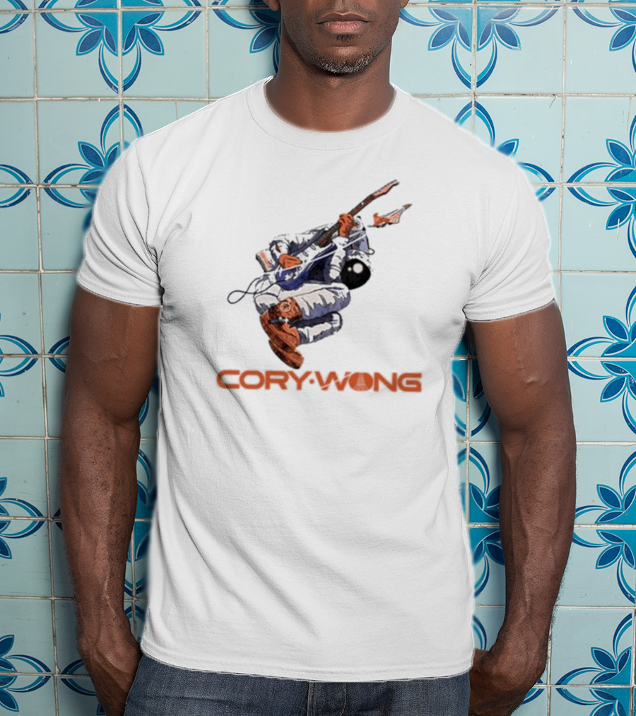Cory Wong Astronaut Playing Guitar In Space Tour T-Shirt
