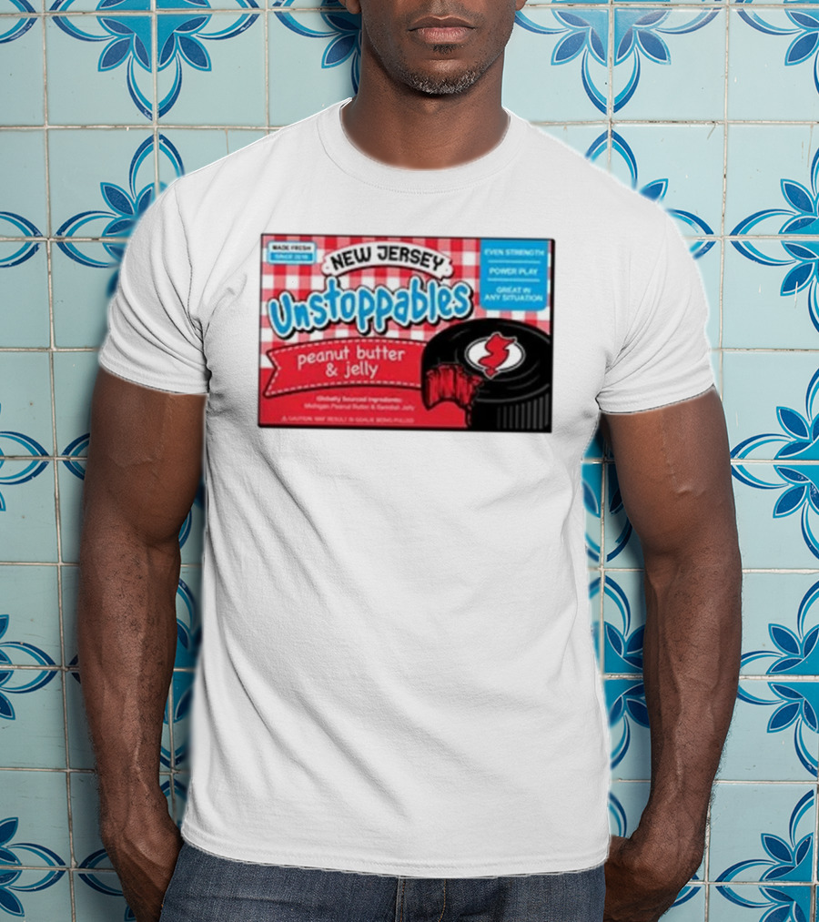 New Jersey Unstoppables Peanut Butter And Jelly Even Strength Power Play T-Shirt