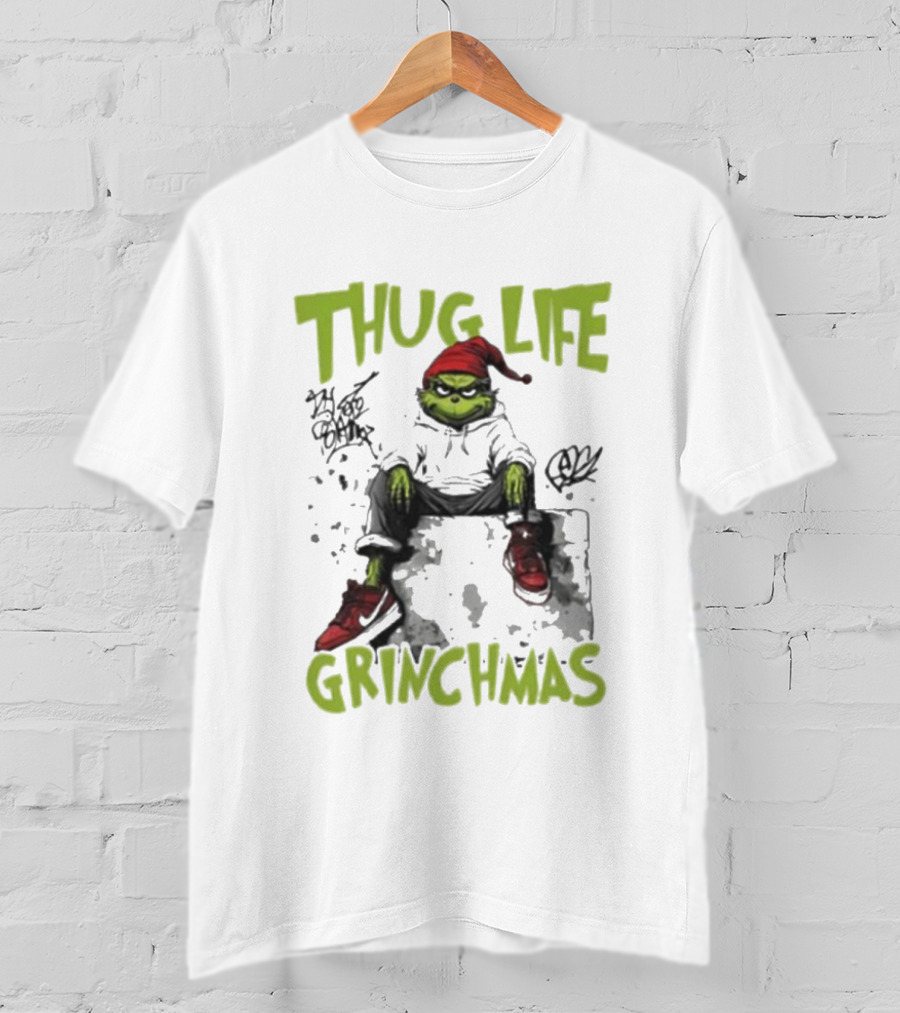 Thug Life Grinchmas T-Shirt