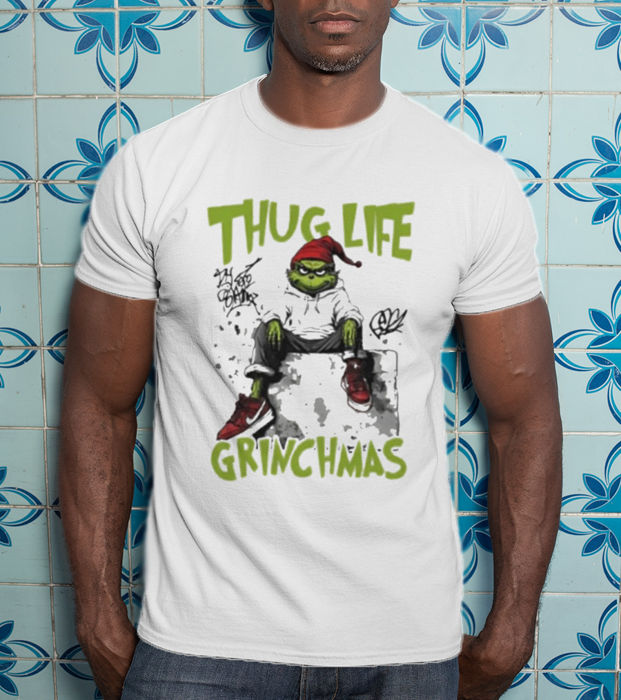 Thug Life Grinchmas T-Shirt
