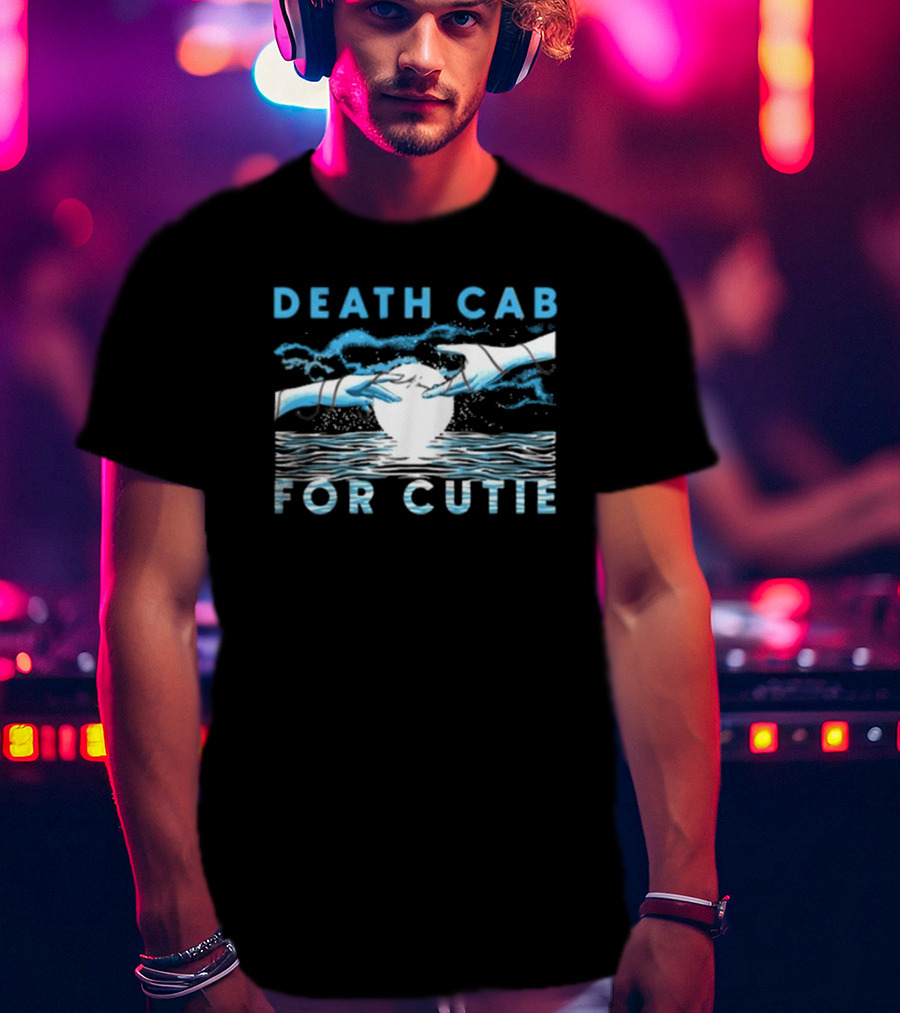 Death Cab For Cutie Transatlanticism Ocean And Hands Moon Scene T-Shirt