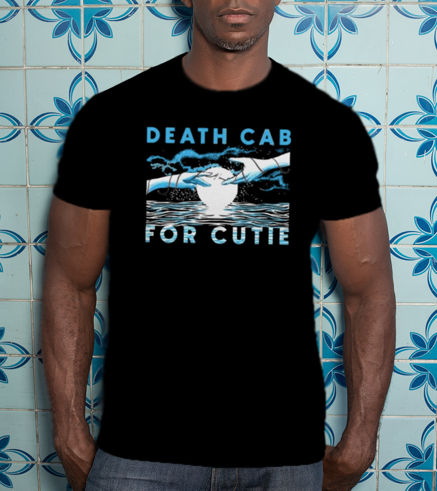 Death Cab For Cutie Transatlanticism Ocean And Hands Moon Scene T-Shirt