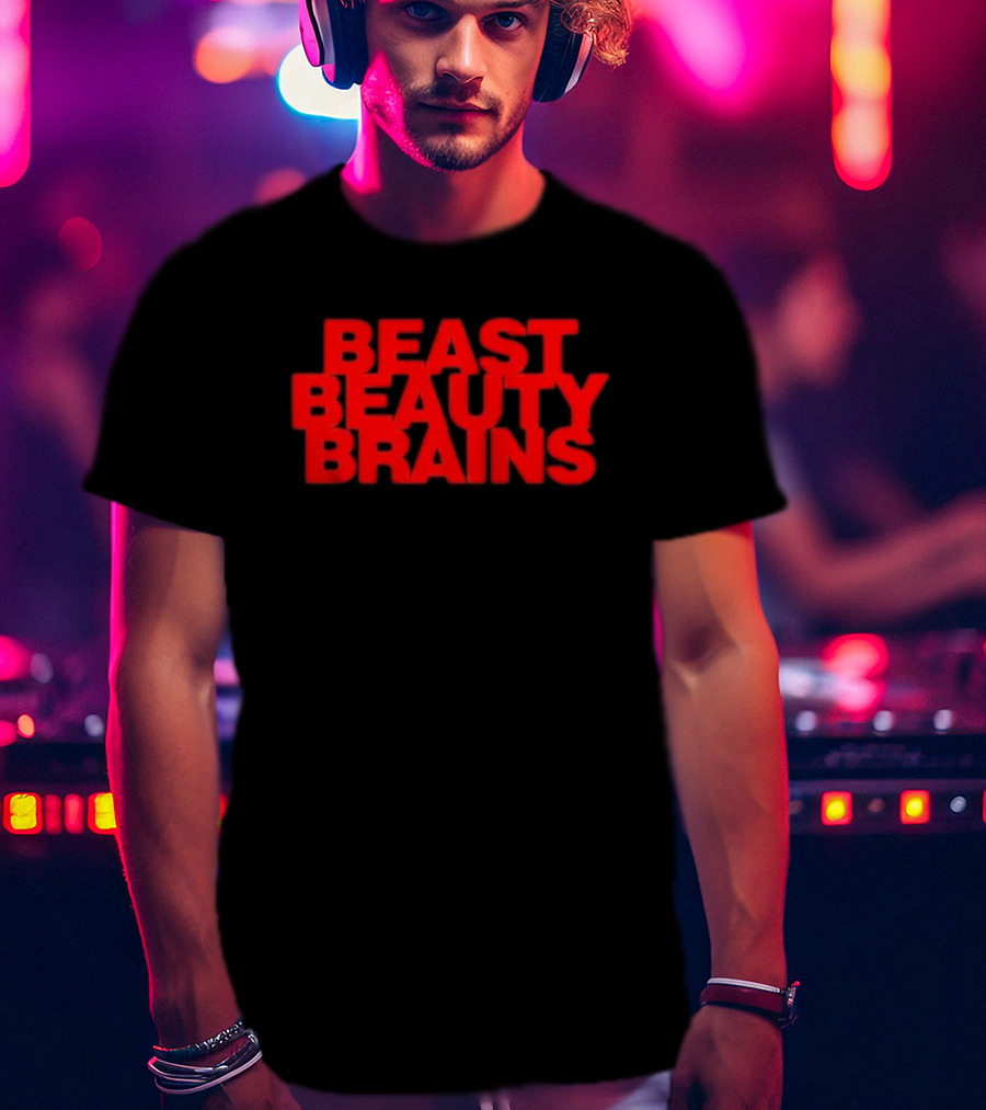 Ilona Maher Beast Beauty Brains Iconic Red T-Shirt