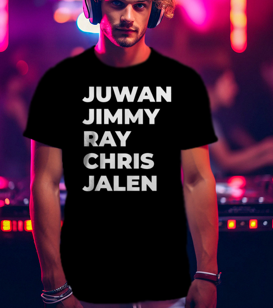 Juwan Jimmy Ray Chris Jalen Basketball Legends T-Shirt