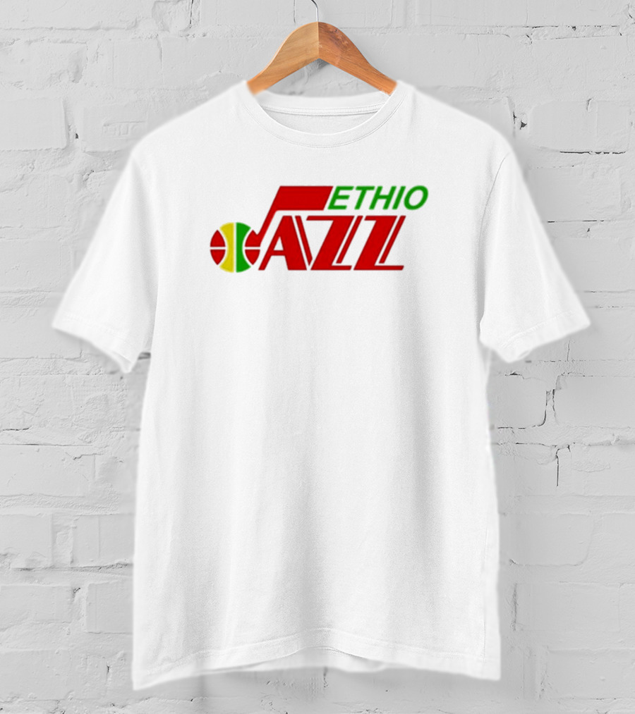 Awesome Tapes From Africa Ethio Jazz Music Basketball Note T-Shirt