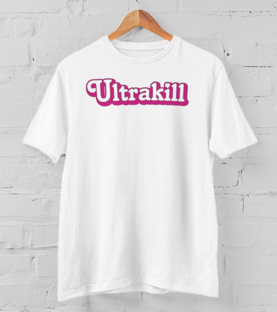 Ultrakill Retro Bubble Font T-Shirt