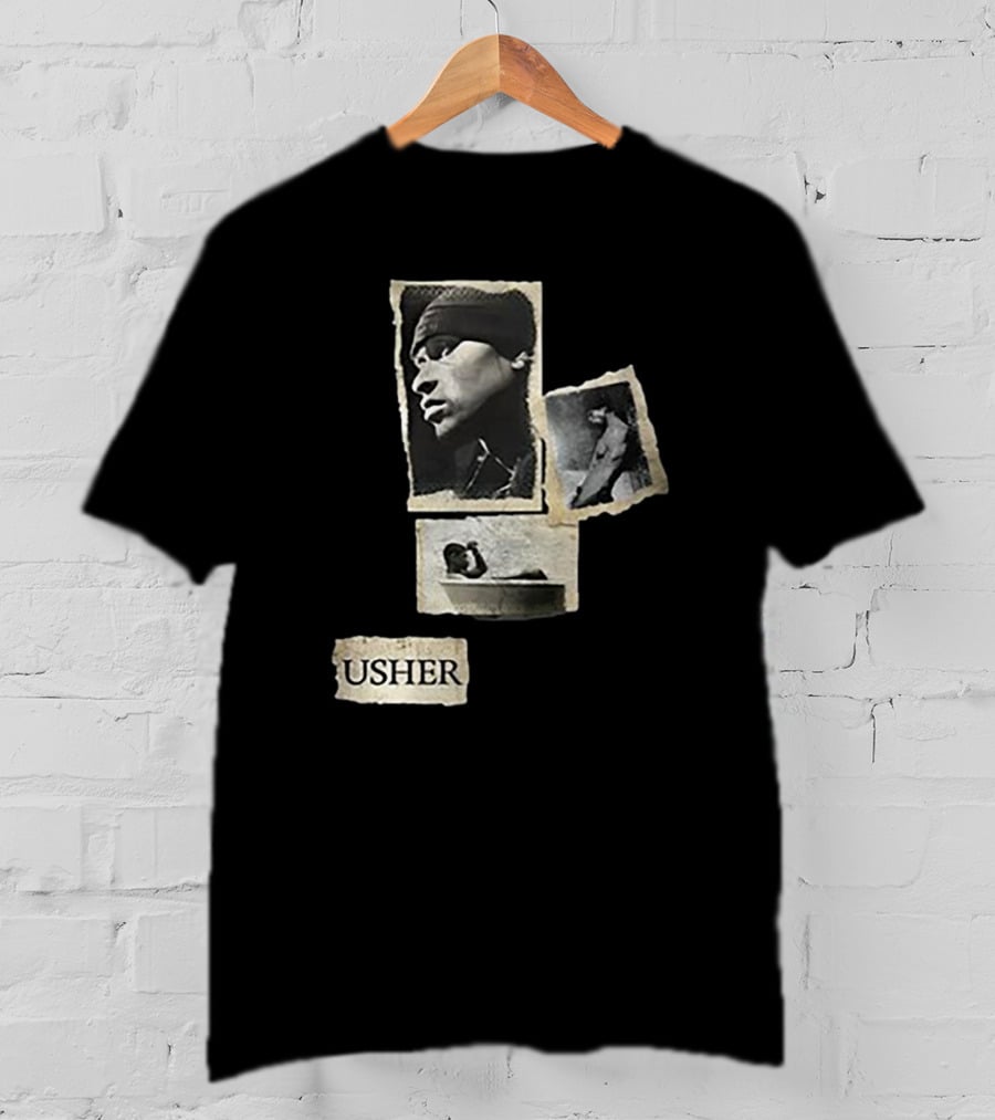 Usher Raymond IV Confessions Album Collage T-Shirt