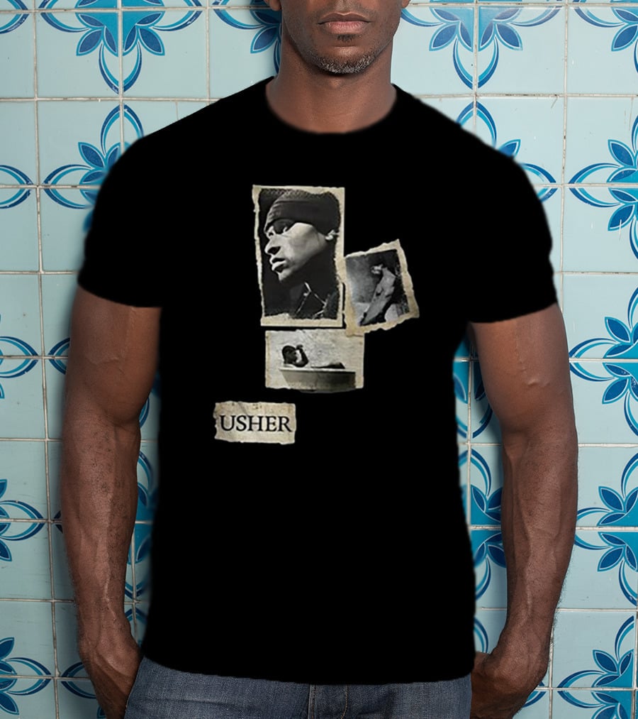 Usher Raymond IV Confessions Album Collage T-Shirt
