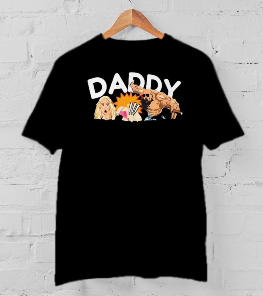 Daddy Call Me Andrew Tate Topg Punch Cartoon T-Shirt