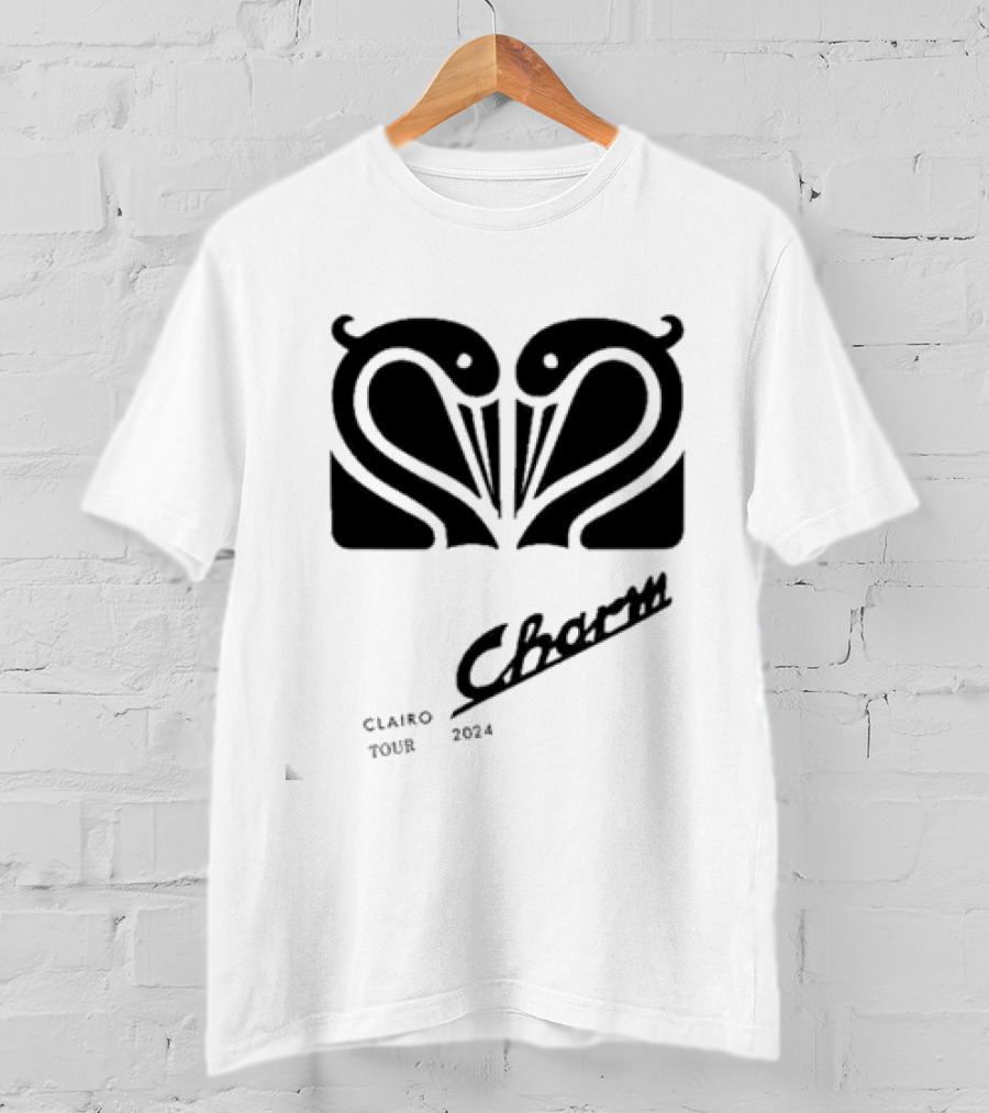 Clairo Charm Swan Tour T-Shirt