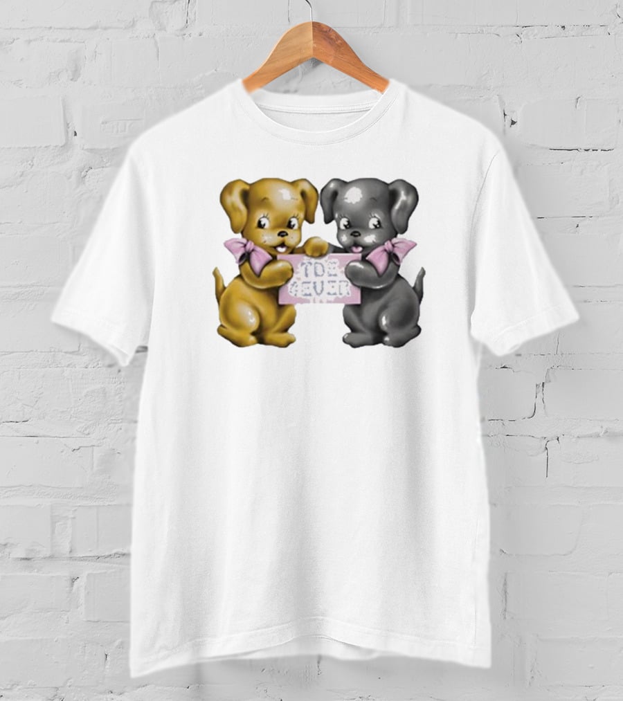Tde Forever The Driver Era Cute Puppy Duo With Bows T-Shirt
