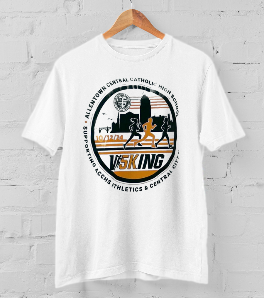 Visking 10/12/24 Allentown Central Catholic High School Supporting ACCHS Athletics And Central City T-Shirt