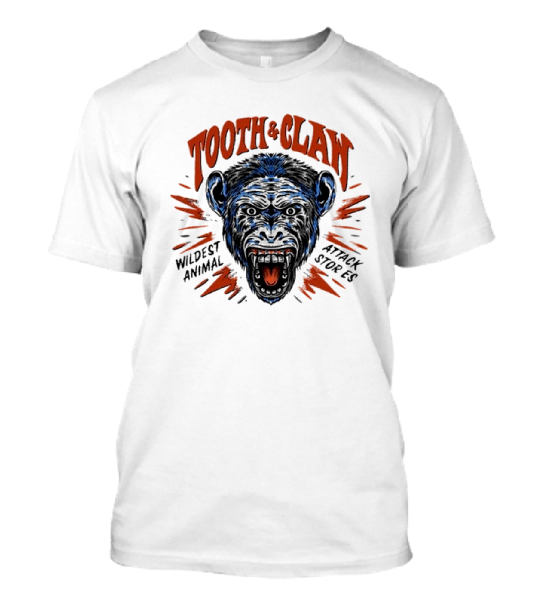 Tooth And Claw Wildest Animal Attack Stories T-Shirt