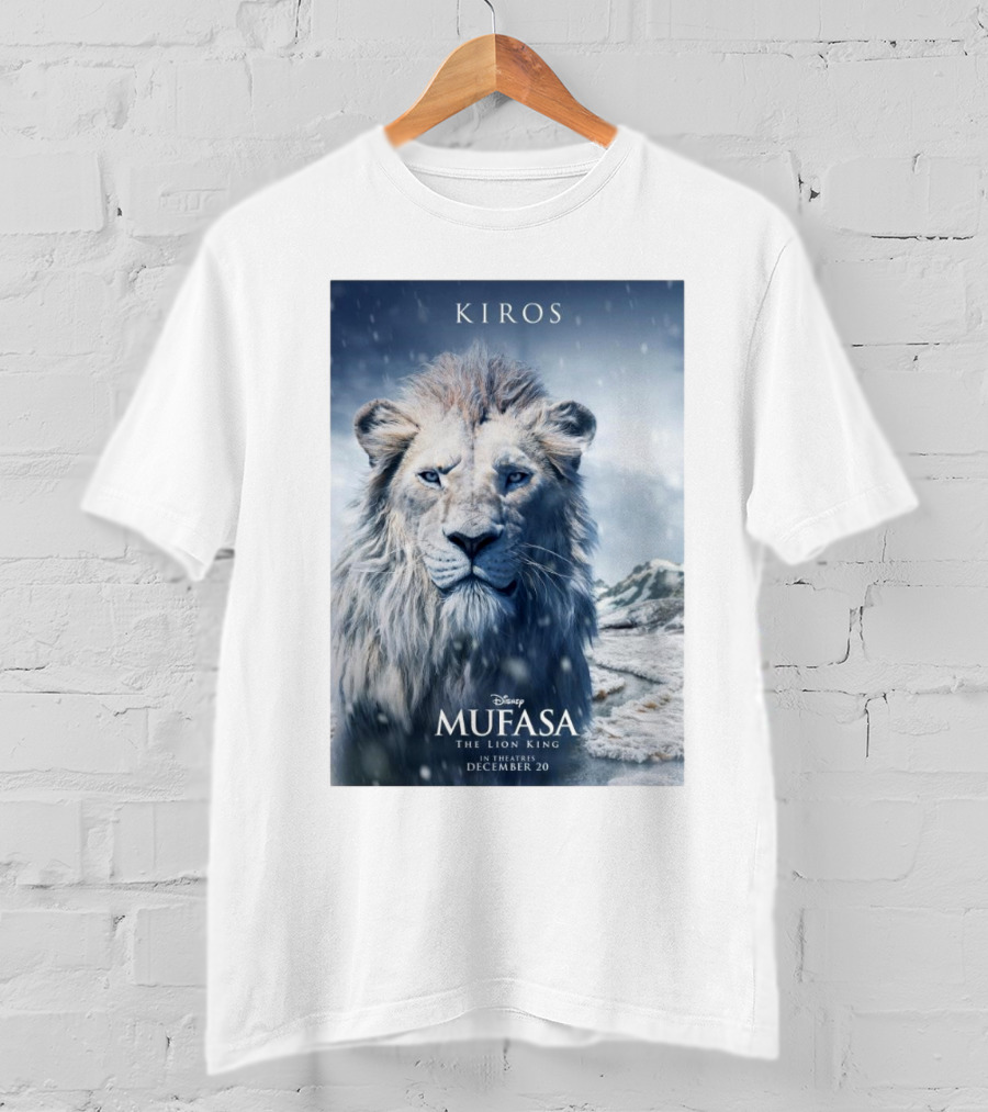 Kiros Mufasa The Lion King Disney In Theatres December 20 T-Shirt