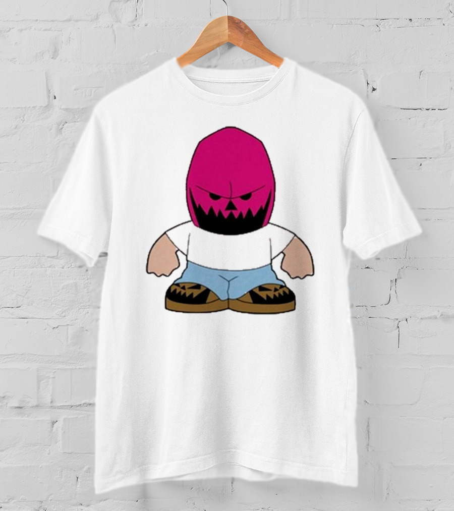 Abbitt 730 Dude Babbitt Revived Pink Mask Character T-Shirt