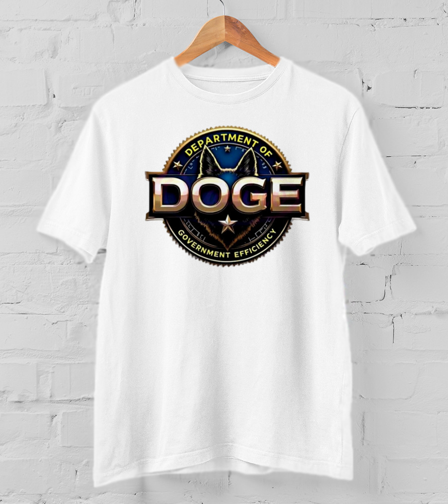 Department Of Doge Government Efficiency T-Shirt