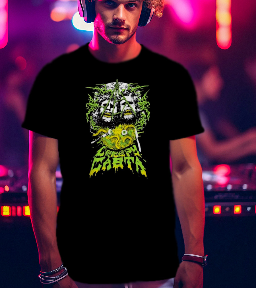 Creep Cast Creepycasta New Acid Color Horror T-Shirt