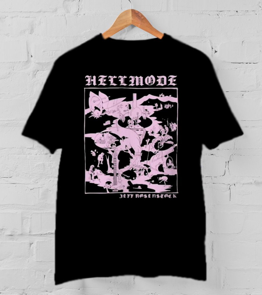 Hellmode Jeff Rosenstock Medieval Chaos Scene T-Shirt