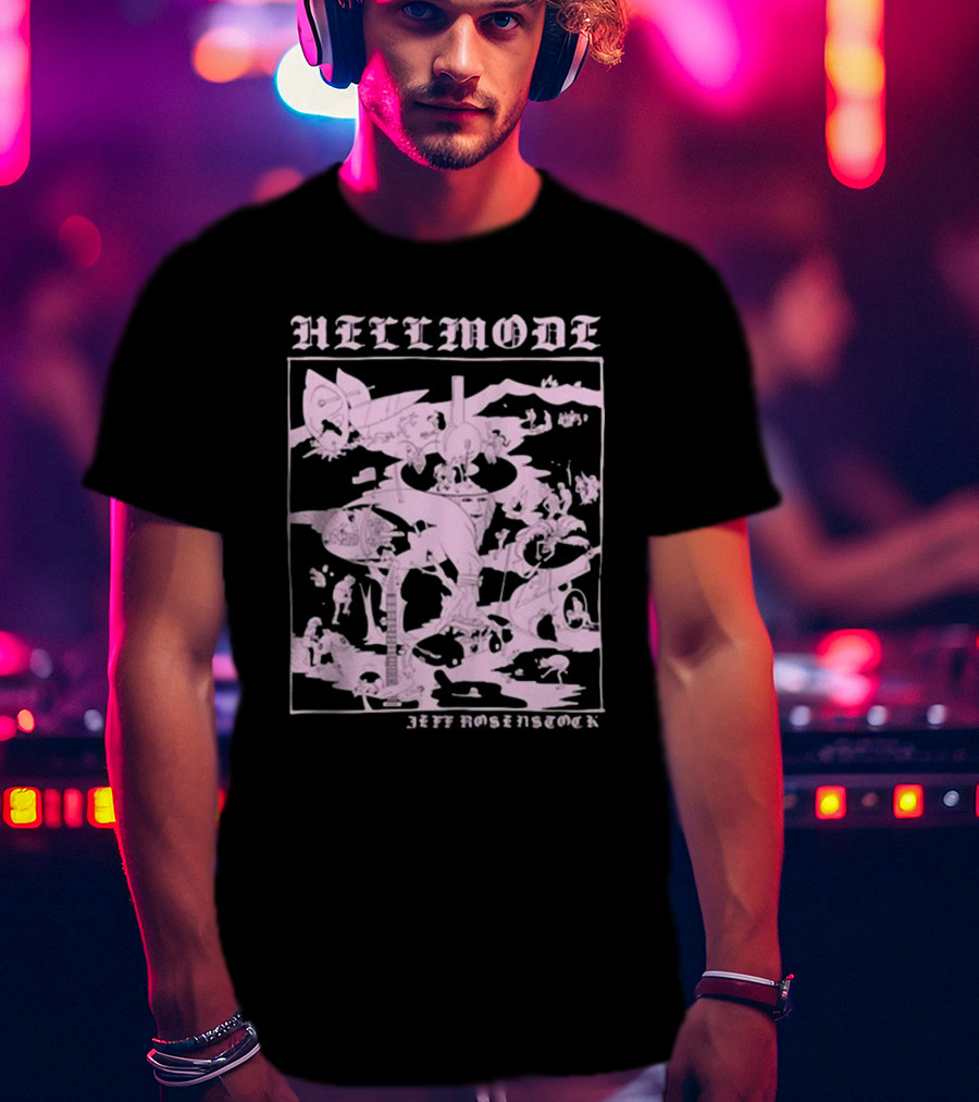 Hellmode Jeff Rosenstock Medieval Chaos Scene T-Shirt