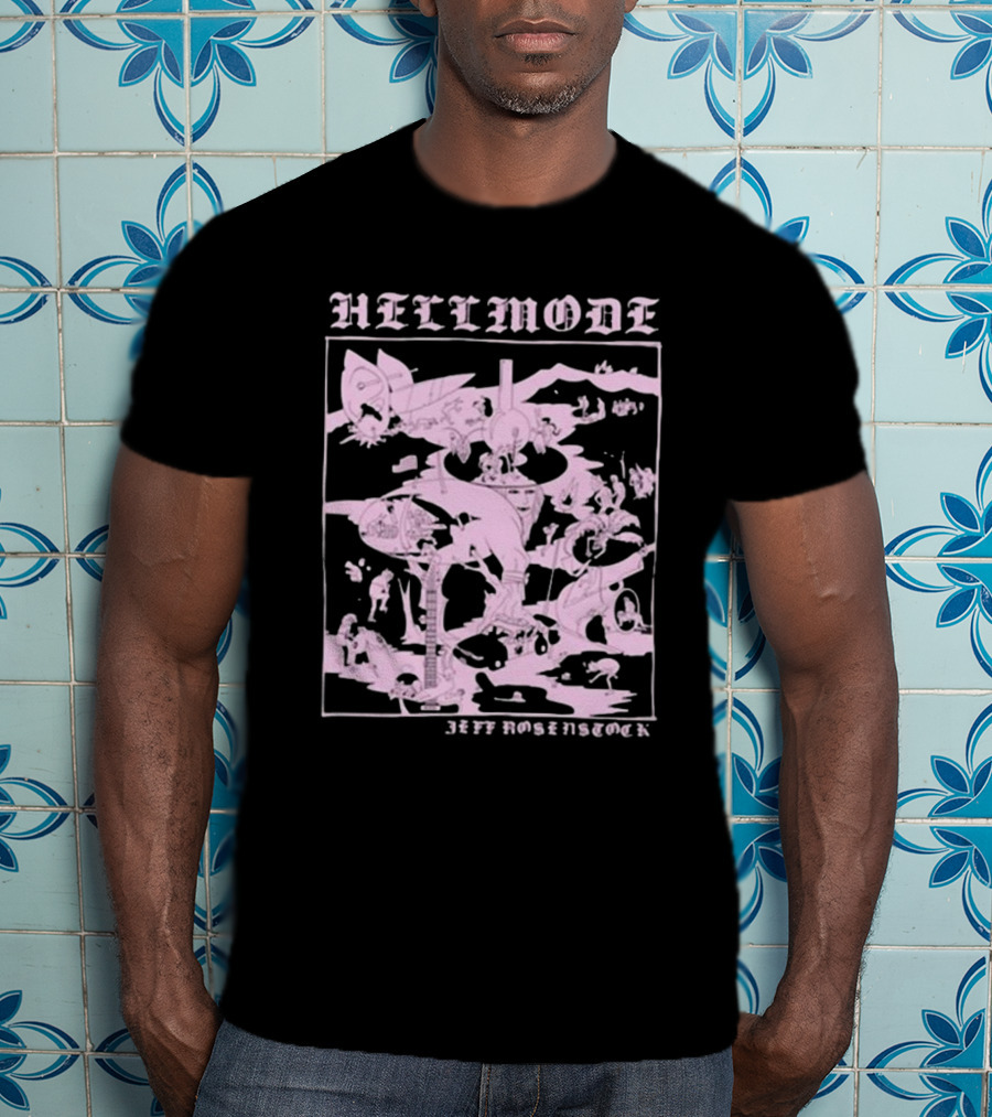Hellmode Jeff Rosenstock Medieval Chaos Scene T-Shirt