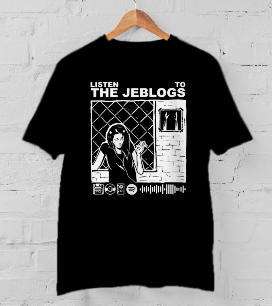 Listen To The Jeblogs Music Streaming Icons T-Shirt