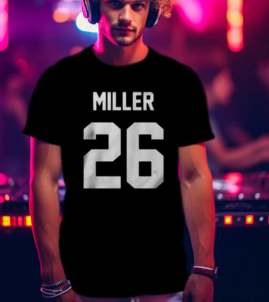 Alabama Football Jam Miller 26 T-Shirt