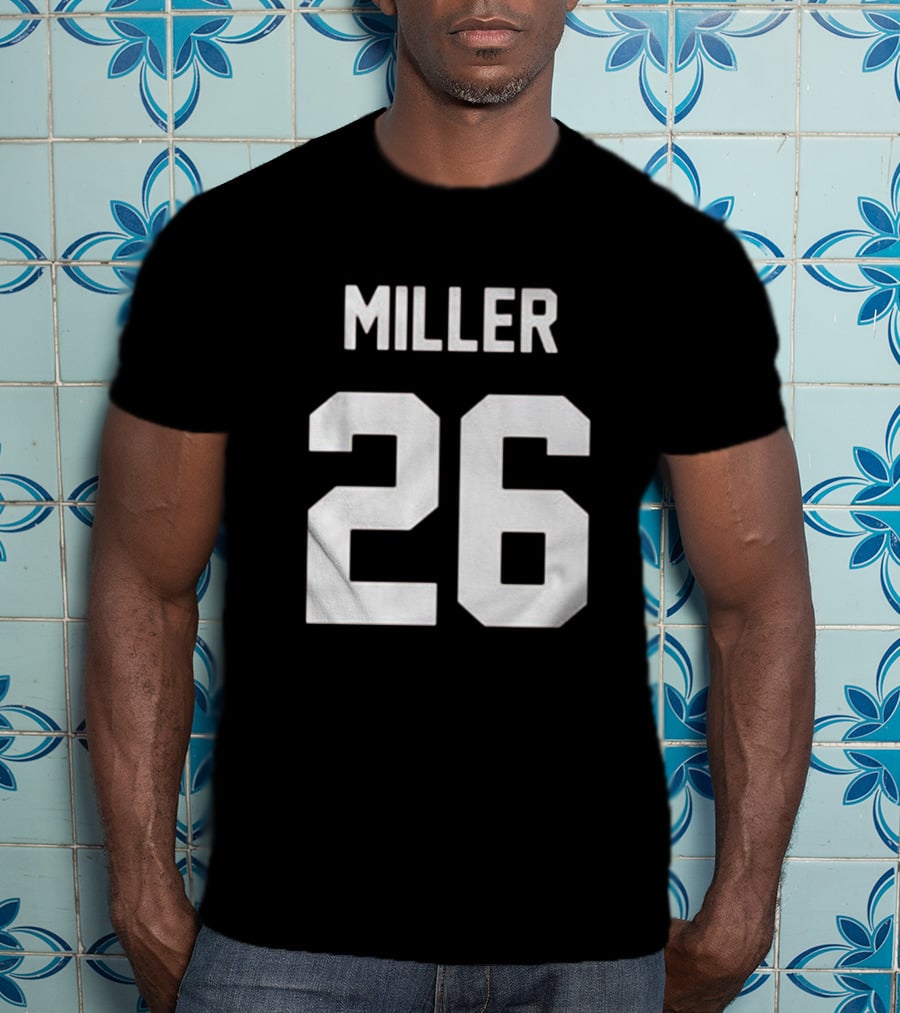 Alabama Football Jam Miller 26 T-Shirt