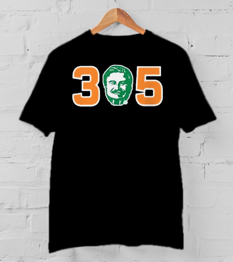 Area Code 305 Flanigan's Miami Sports Legacy T-Shirt
