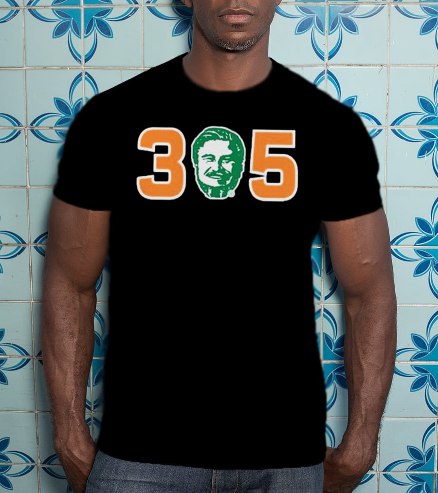 Area Code 305 Flanigan's Miami Sports Legacy T-Shirt