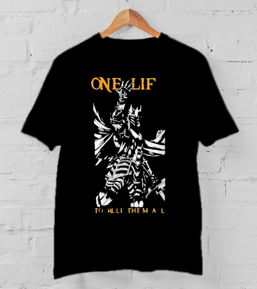 One Lift To Rule Them All-darklord Lifting T-Shirt