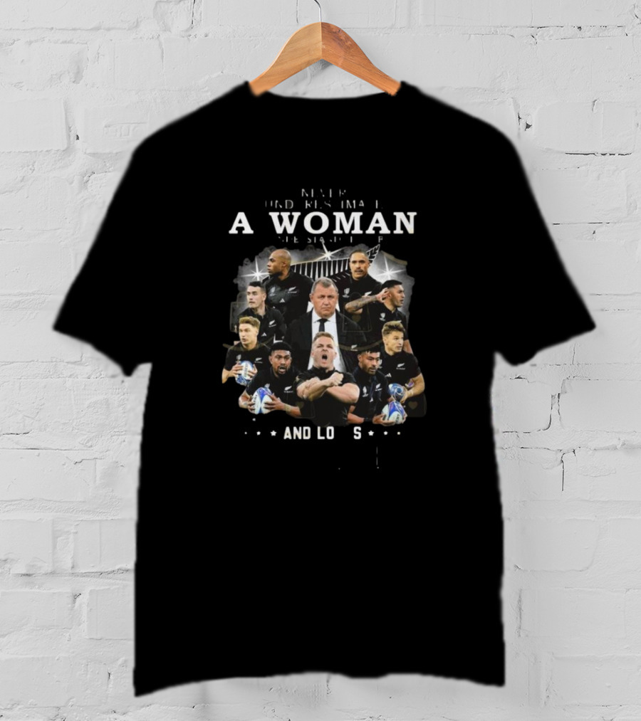 New Zealand Rugby Union Team Never Loses All Blacks T-Shirt