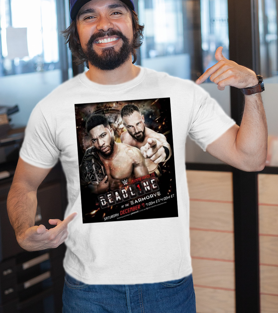 WWE NXT Deadline At The Armory Minneapolis Saturday December 7 7:00 PM ET / 4:00 PM ET T-Shirt
