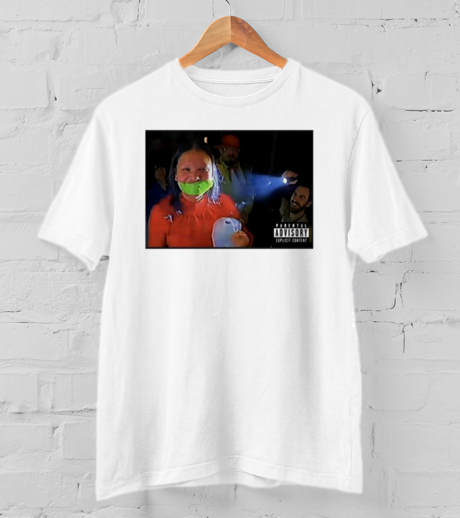 Trishabriellee Fishtank Parental Advisory Explicit Content T-Shirt