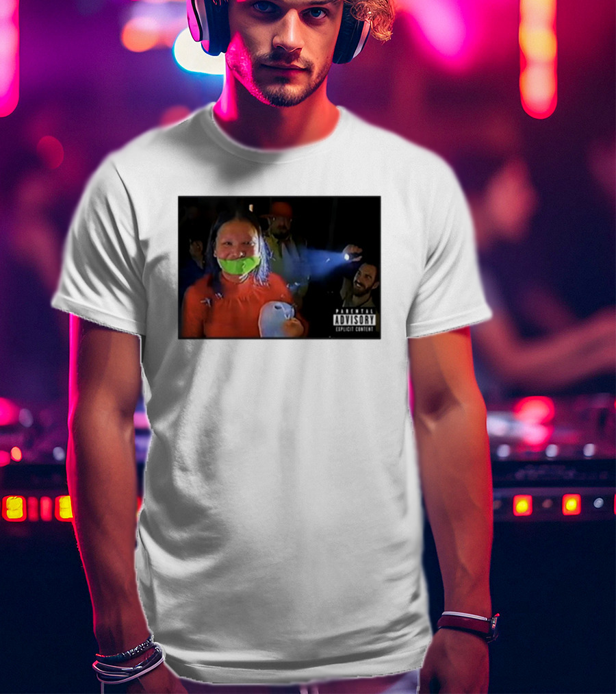 Trishabriellee Fishtank Parental Advisory Explicit Content T-Shirt