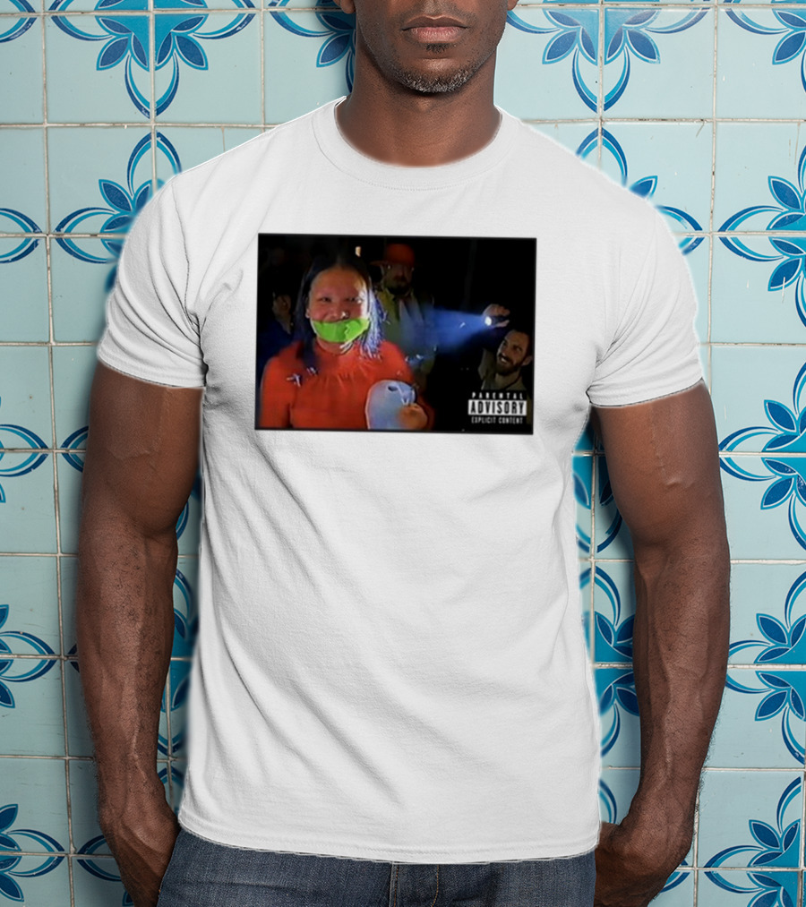Trishabriellee Fishtank Parental Advisory Explicit Content T-Shirt