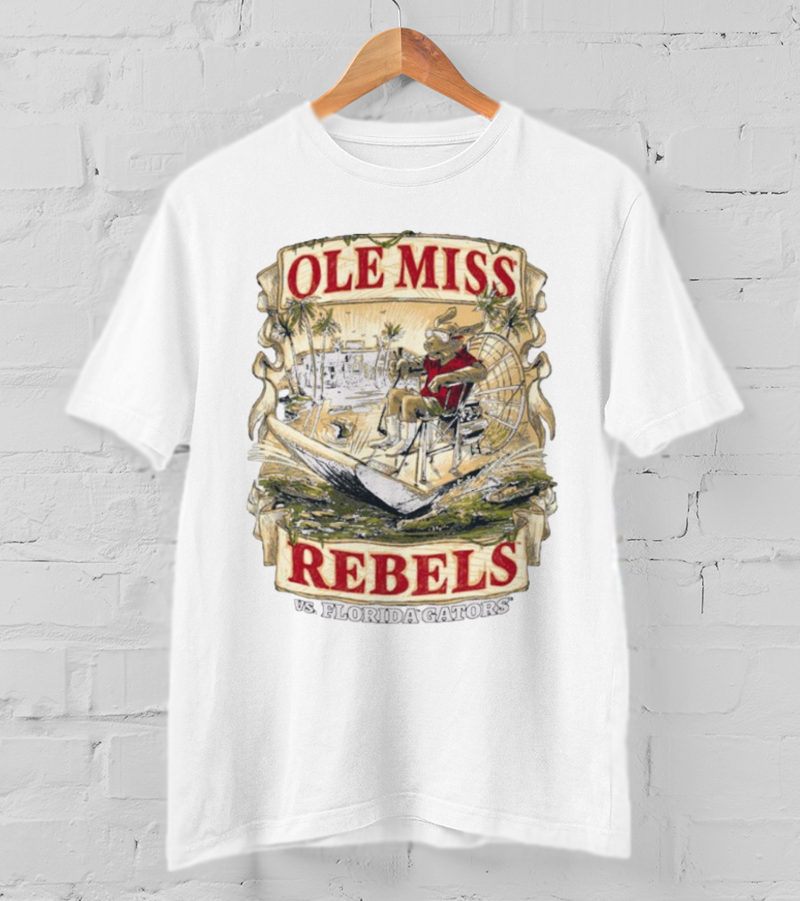 Ole Miss Rebels Vs. Florida Gators Game Day T-Shirt