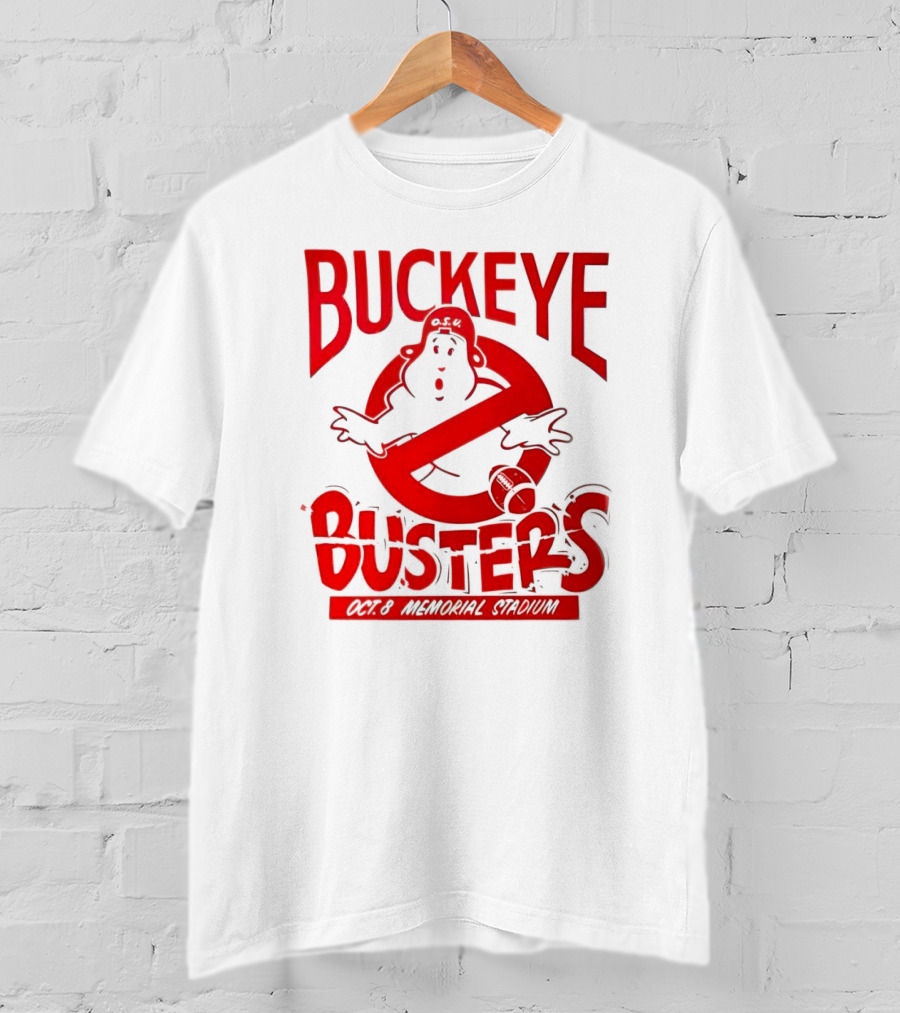Buckeye Busters Oct 8 Memorial Stadium Indiana Hoosiers OSU T-Shirt