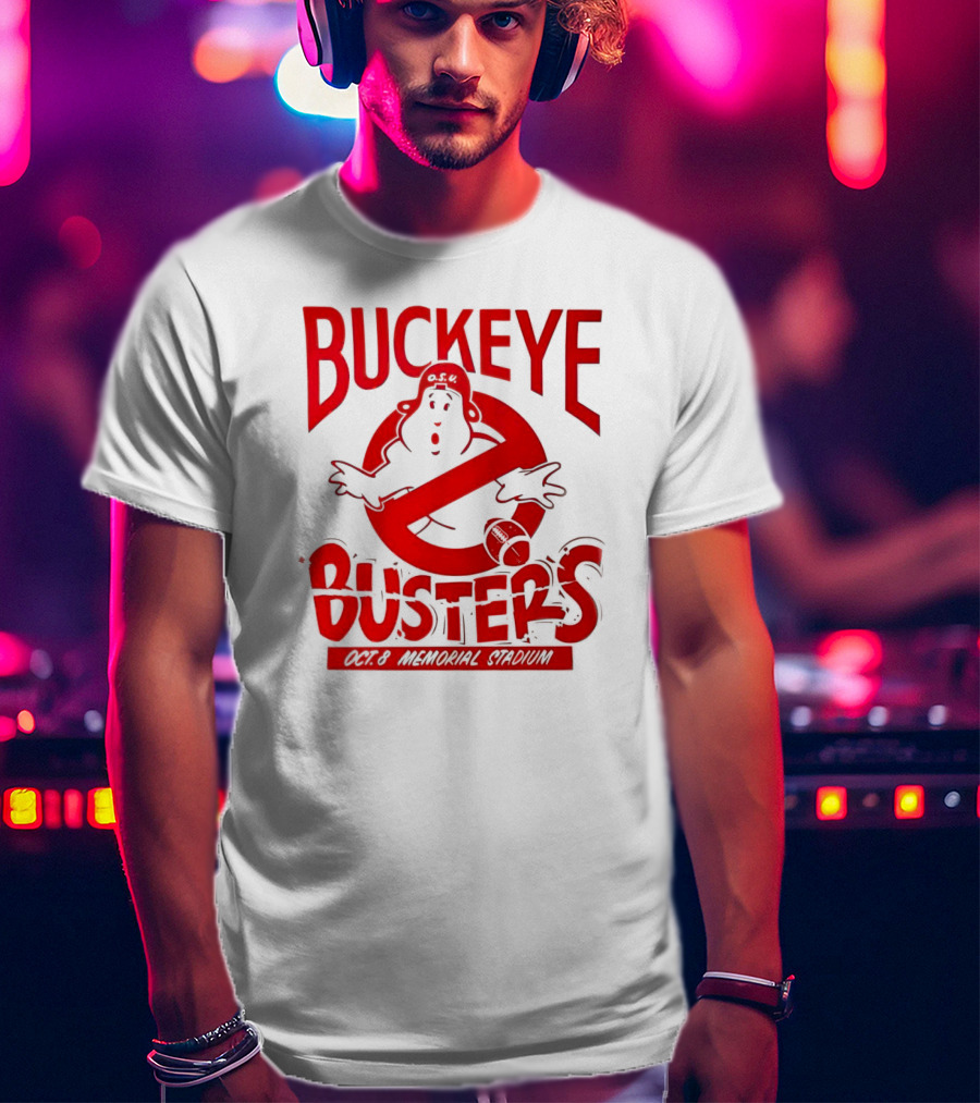 Buckeye Busters Oct 8 Memorial Stadium Indiana Hoosiers OSU T-Shirt