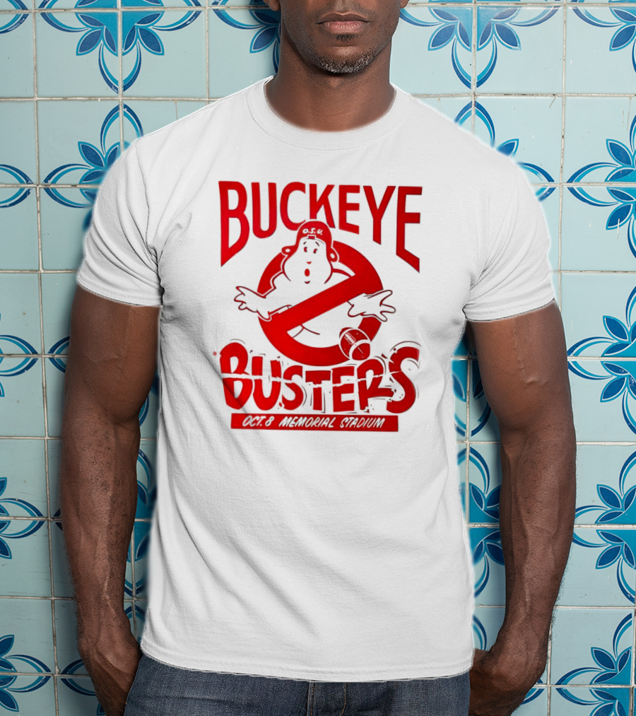 Buckeye Busters Oct 8 Memorial Stadium Indiana Hoosiers OSU T-Shirt